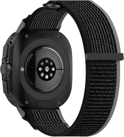 Nylon Velcro Strap for Samsung Galaxy Watch Ultra (2025)