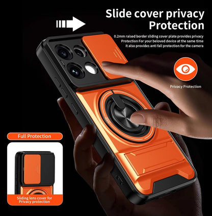 Magsafe Compatible Tough Ring Stand  Case for Oppo Reno 16 F