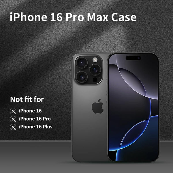 Clear Thin Case for iPhone 16 Pro Max