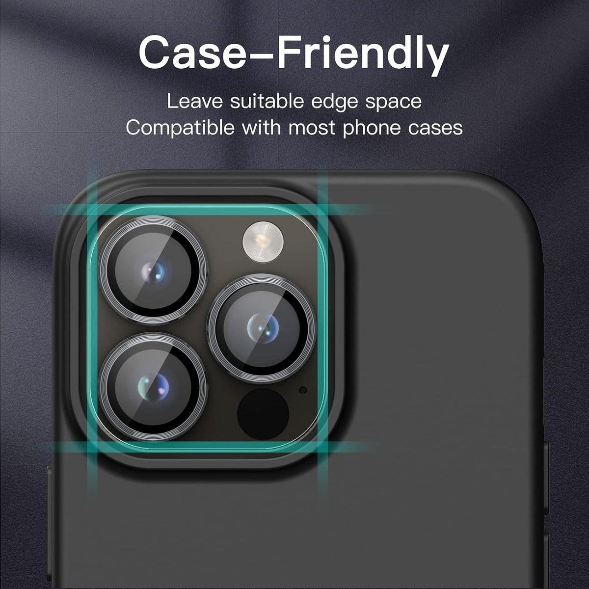 Camera Lens Protector Alloy Frame for iPhone 14 Pro