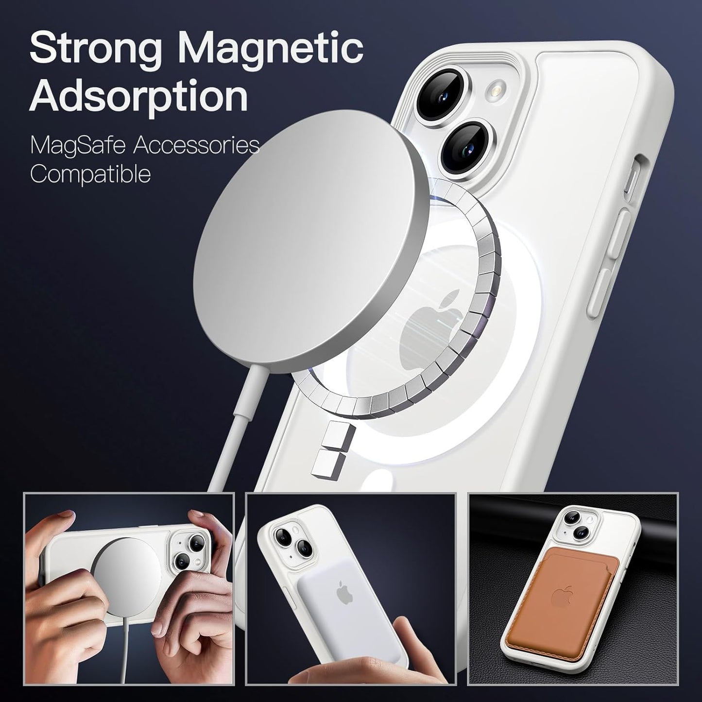 Magsafe Compatible Matte Case for iPhone 13