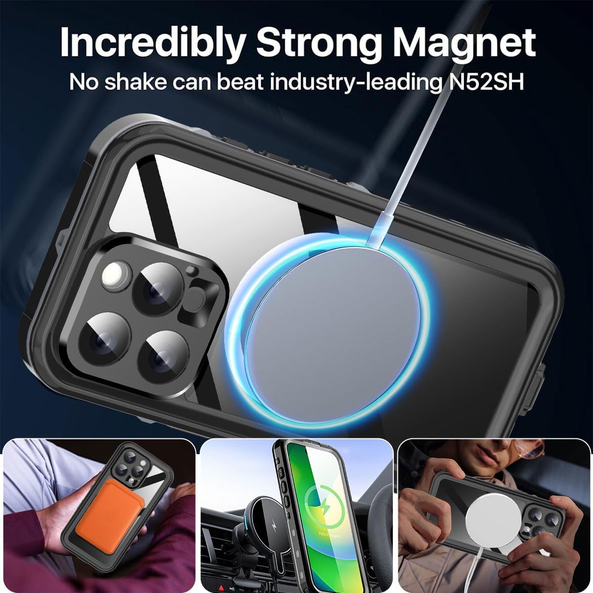 iPhone 16 Pro Max Waterproof case Redpepper Magsafe cover