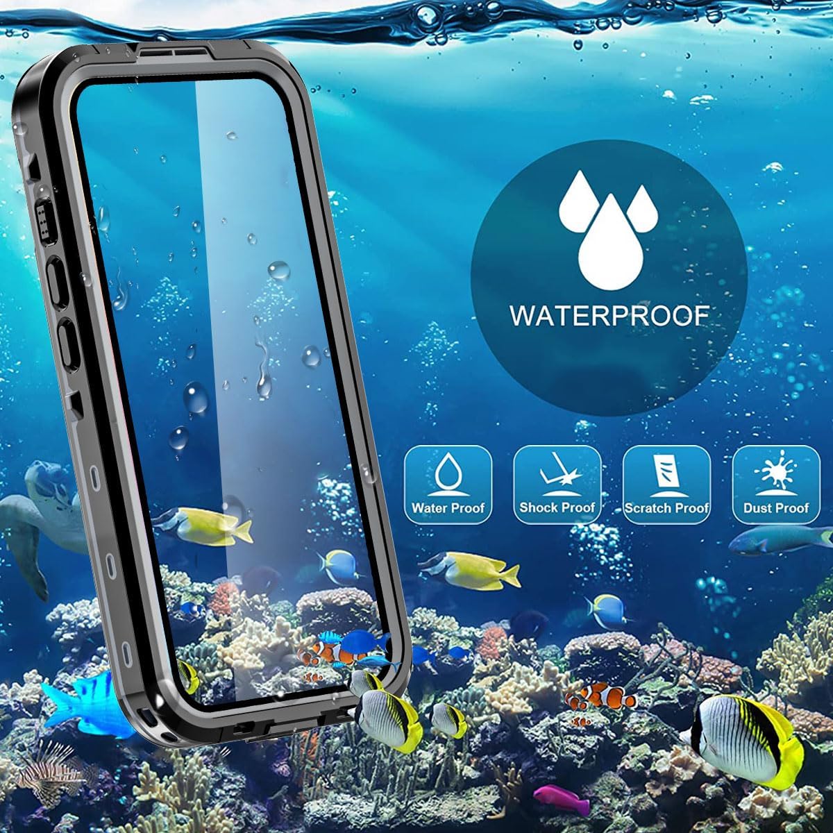 iPhone 16 Pro Max Waterproof case Redpepper Magsafe cover