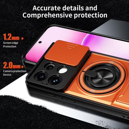 Magsafe Compatible Tough Ring Stand  Case for Oppo Reno 16 F