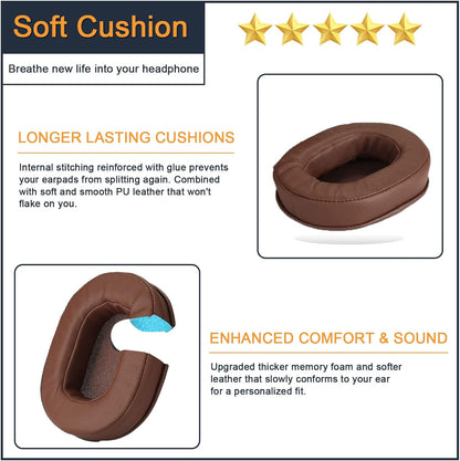 Replacement Earpads for Audio Technica M50X