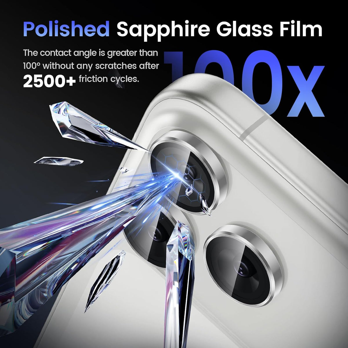 Camera Lens Protector Alloy Frame for iPhone 18 Pro