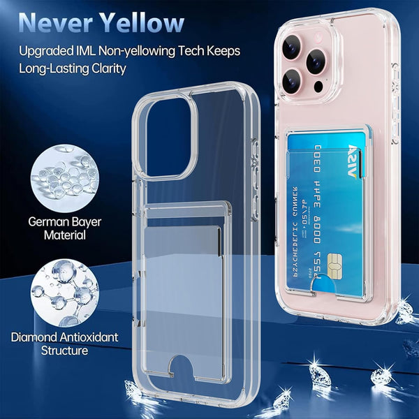 Clear Card case for iPhone 16 Pro