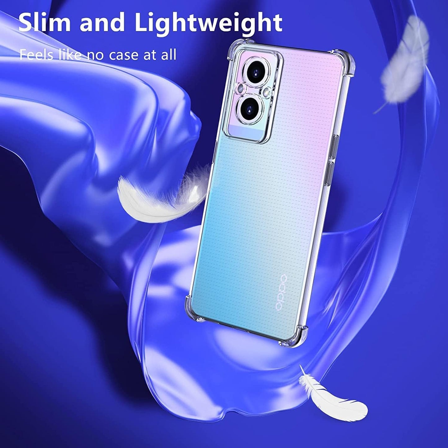 Bumper Clear Case for OPPO A96 5G