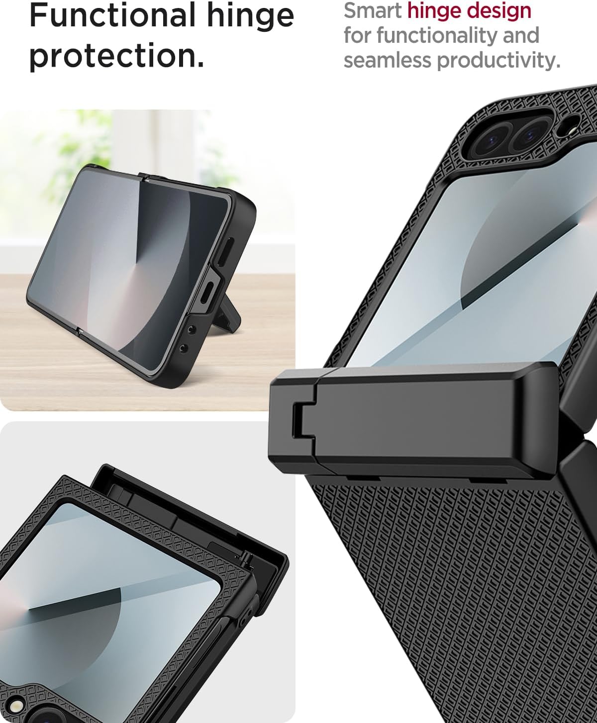 360 Protection Case for Samsung Galaxy Z Flip 6