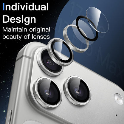 Camera Lens Protector Alloy Frame for iPhone 17 Pro Max