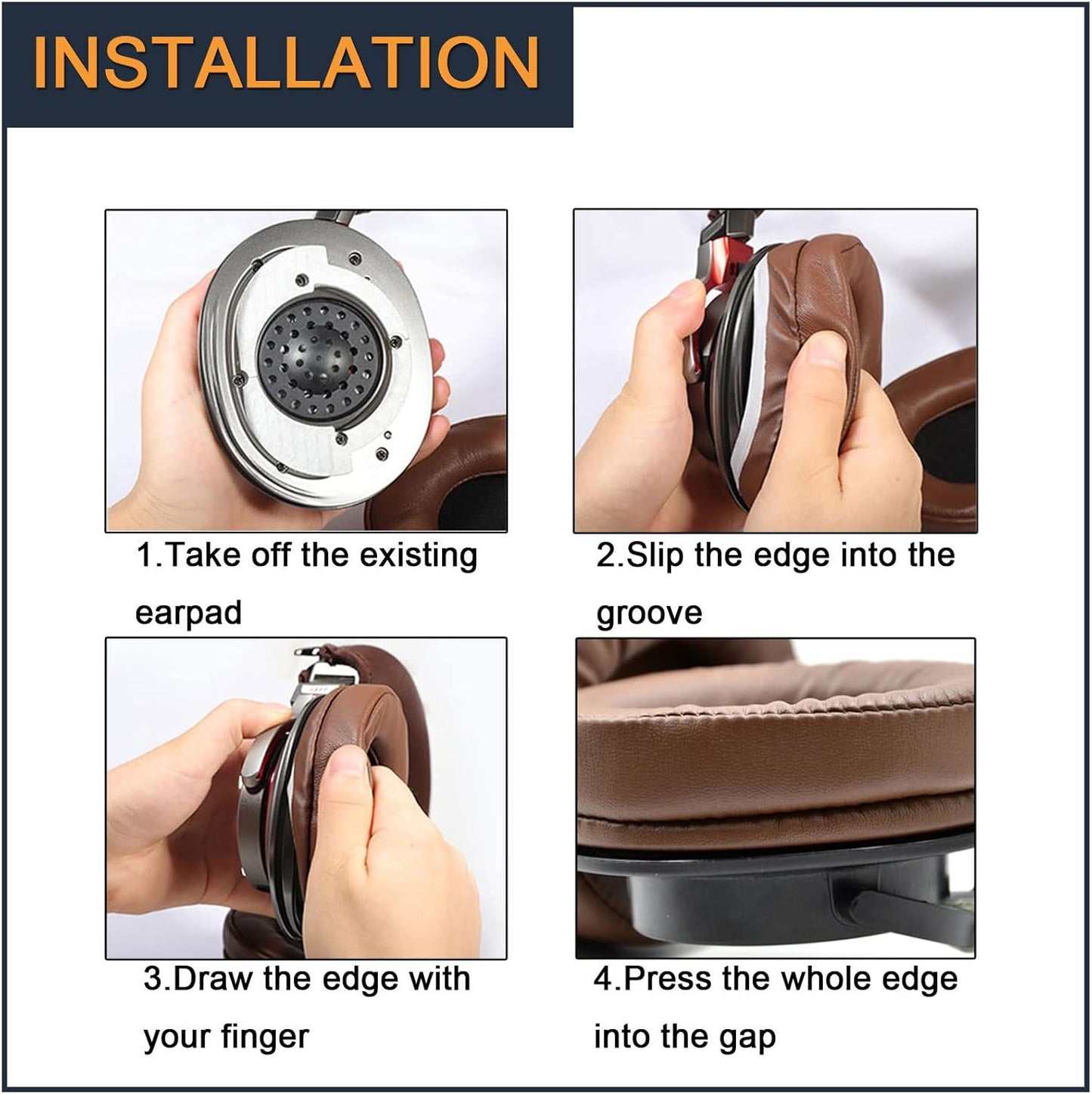 Replacement Earpads for Audio Technica M50X