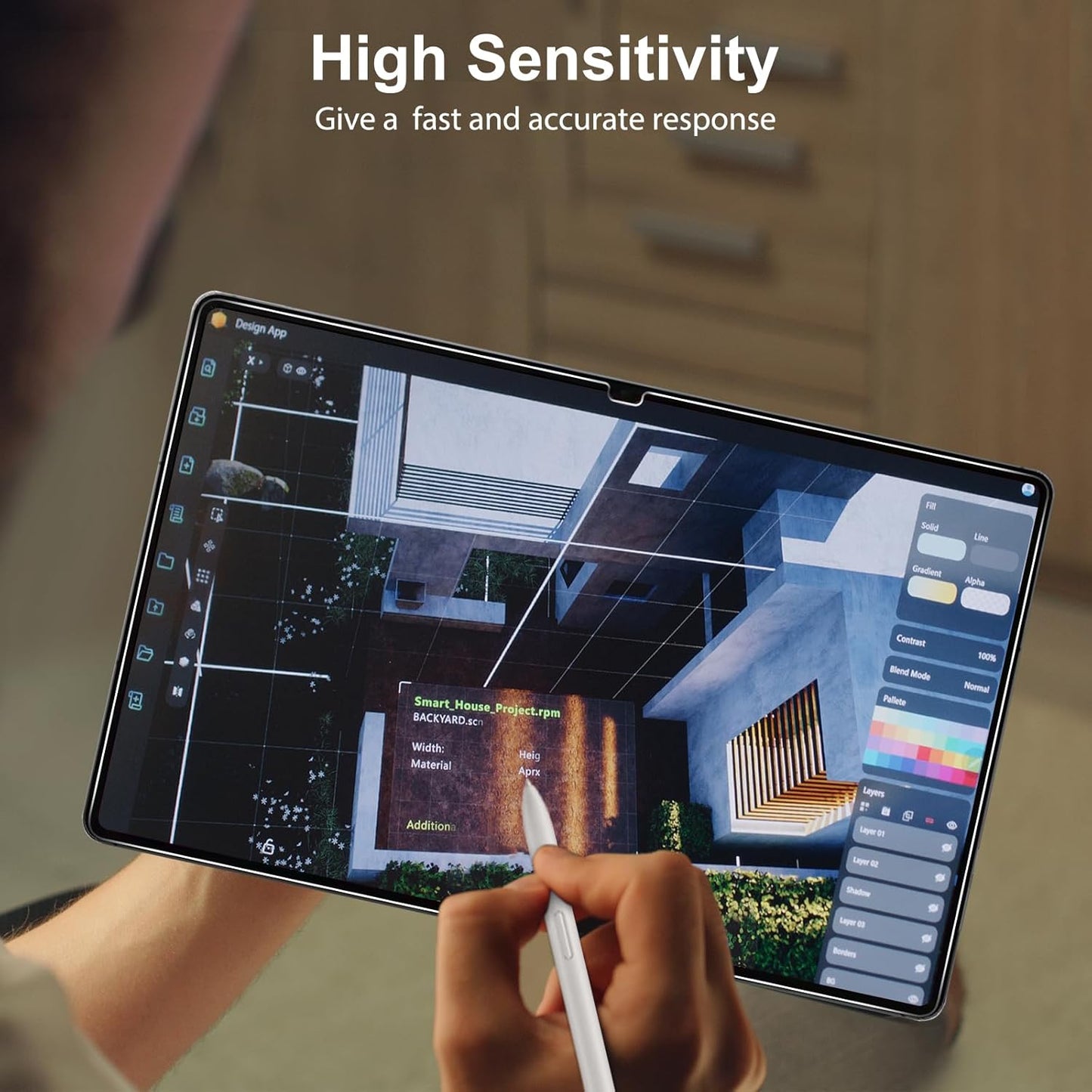 Glass Screen Protector for Samsung Galaxy Tab S9 Ultra