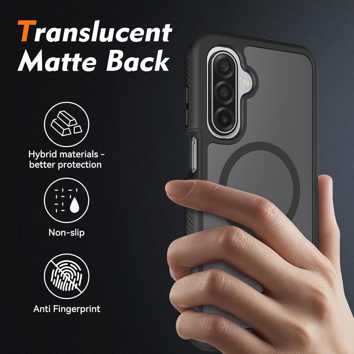 360 Magsafe Compatible Protection Case for Samsung Galaxy A36 5G