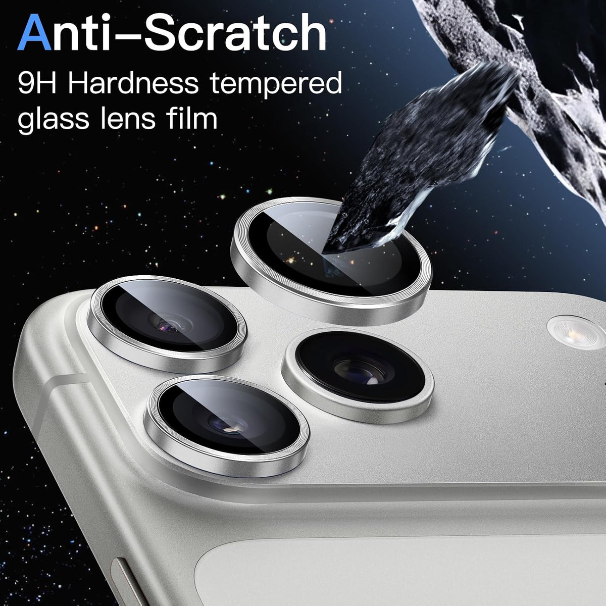 Camera Lens Protector Alloy Frame for iPhone 17 Pro Max