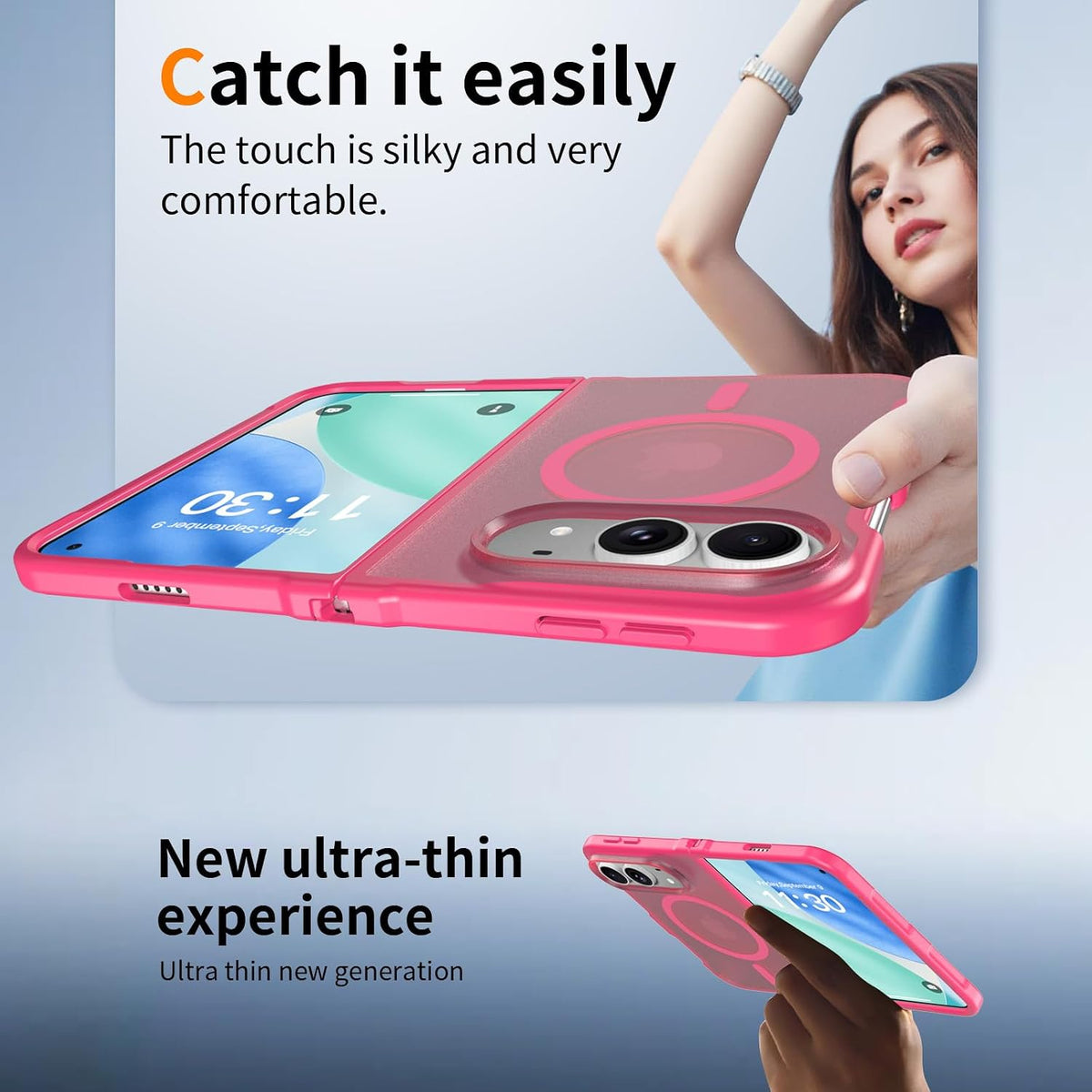 Matte Magsafe Compatible Case for iPhone Duo