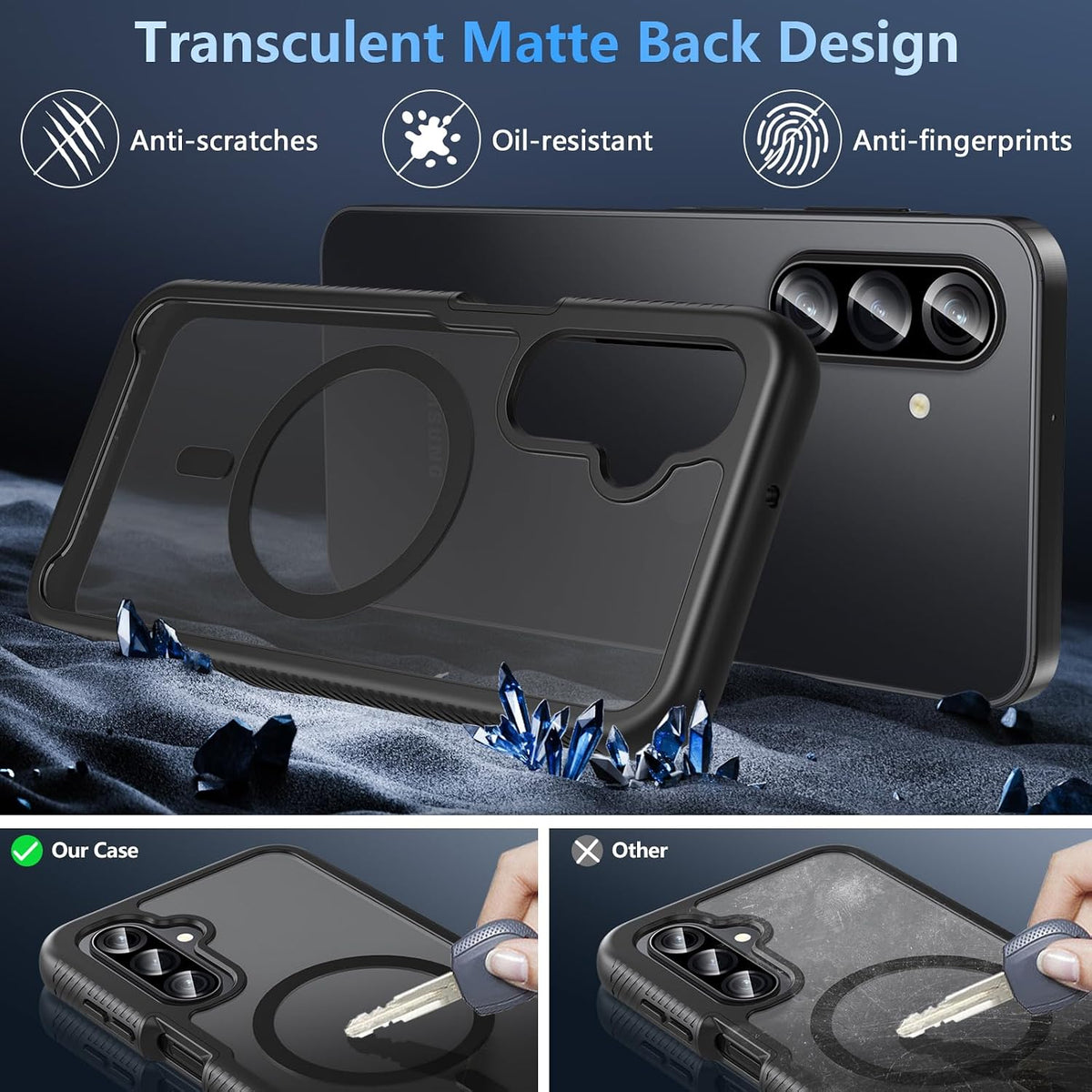 360 Magsafe Compatible Protection Case for Samsung Galaxy A26 5G