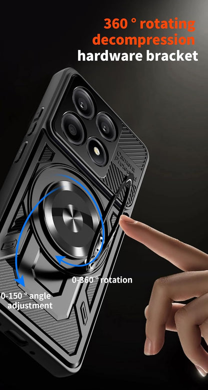 Magsafe Compatible Tough Ring Case for Samsung Galaxy A07