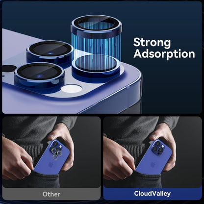 Camera Lens Protector Alloy Frame for iPhone 15 Pro