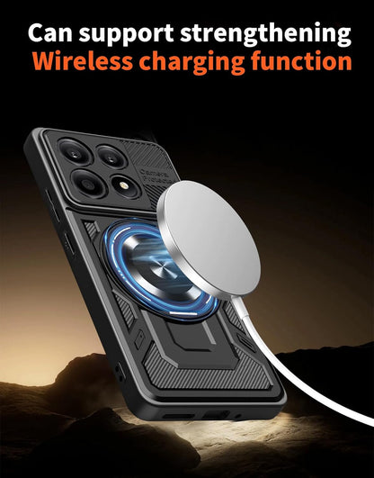 Magsafe Compatible Tough Ring Case for Samsung Galaxy A07