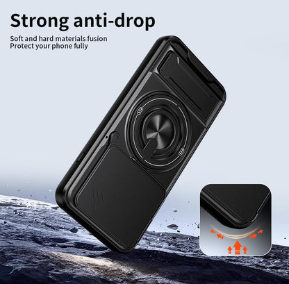 Magsafe Compatible Tough Ring Stand Case for Oppo Reno 16 Pro