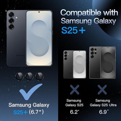 Camera Lens Protector Alloy Frame for Samsung Galaxy S25+