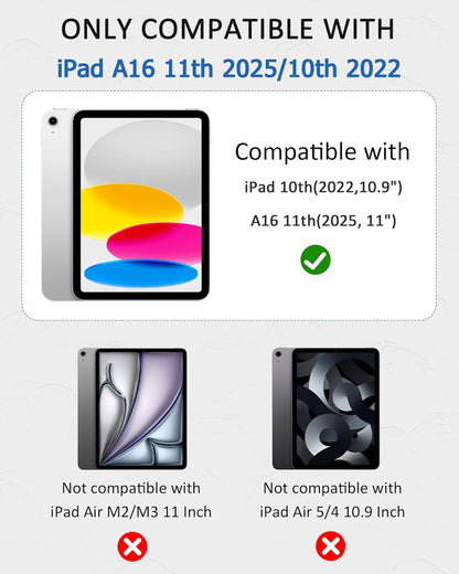 Paper Film Screen Protector for iPad 11" 11th Gen A16 (2025) - 2 Pack