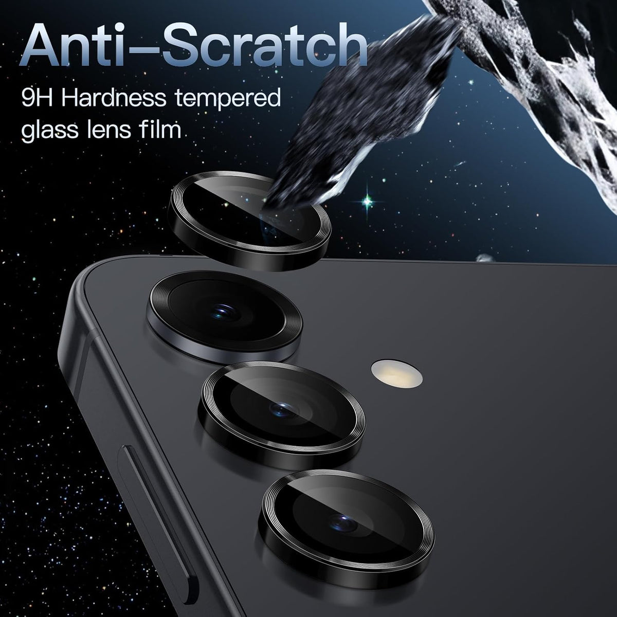 Camera Lens Protector Alloy Frame for Samsung Galaxy S25+