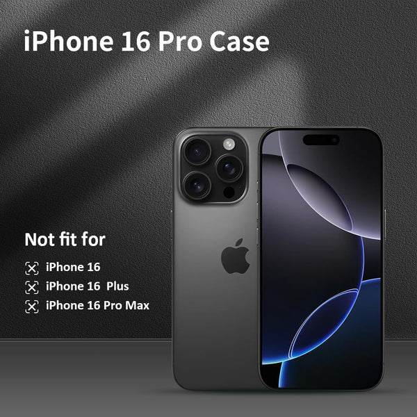 Clear Thin Case for iPhone 16 Pro