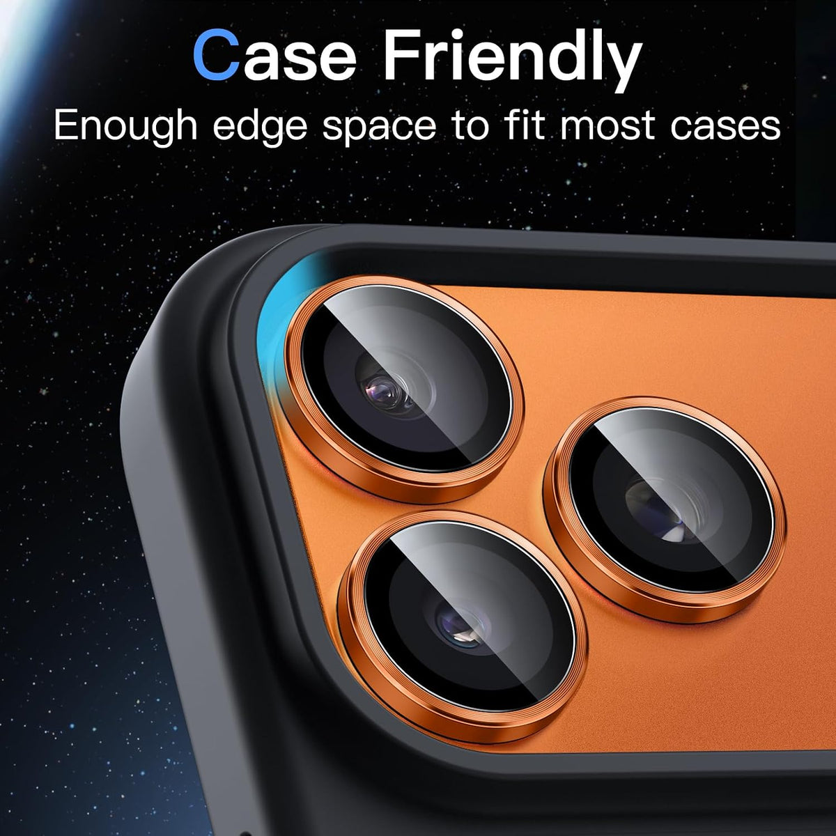 Camera Lens Protector Alloy Frame for iPhone 17 Pro Max