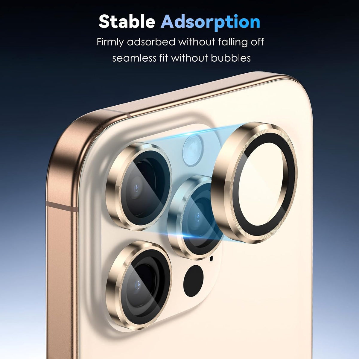Camera Lens Protector Alloy Frame for iPhone 16 Pro