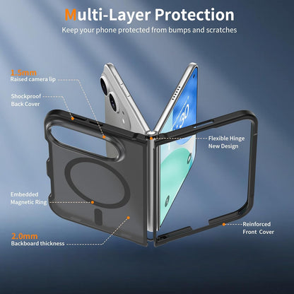 Matte Magsafe Compatible Case for iPhone Duo