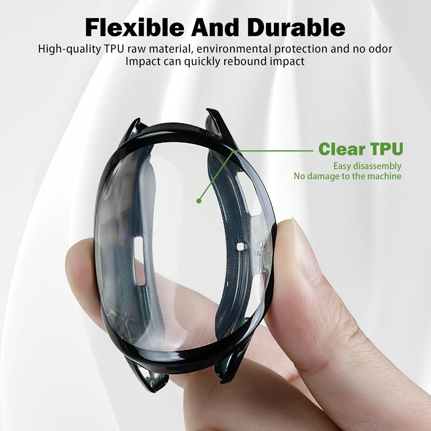 Clear TPU Case for Samsung Galaxy Watch 7 (40mm)