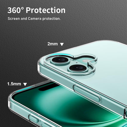 Clear Thin Case for iPhone 16