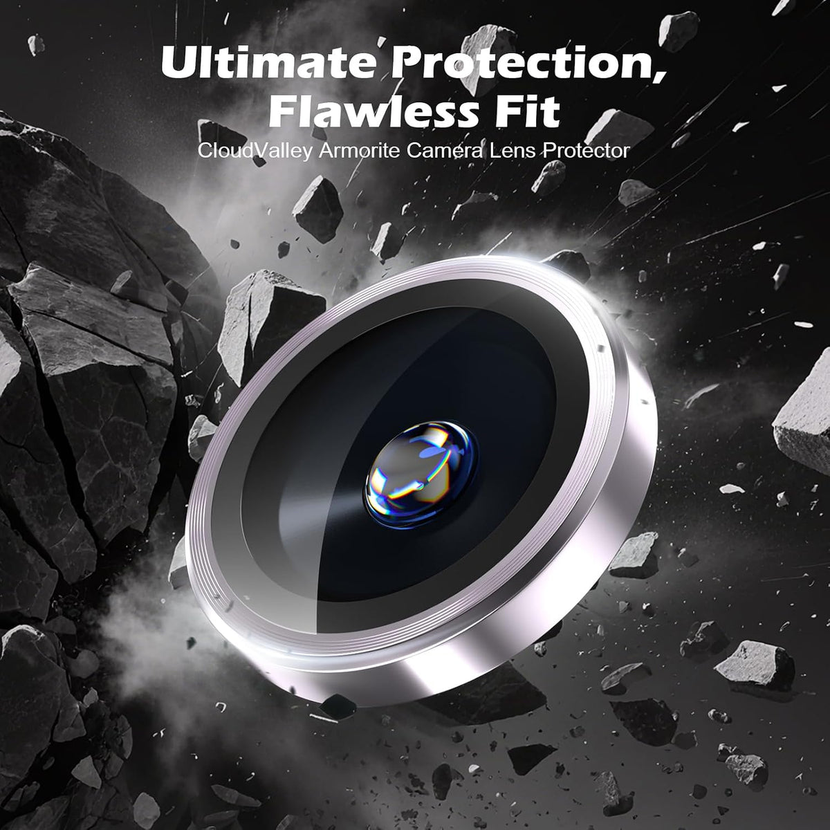 Camera Lens Protector Alloy Frame for iPhone 17