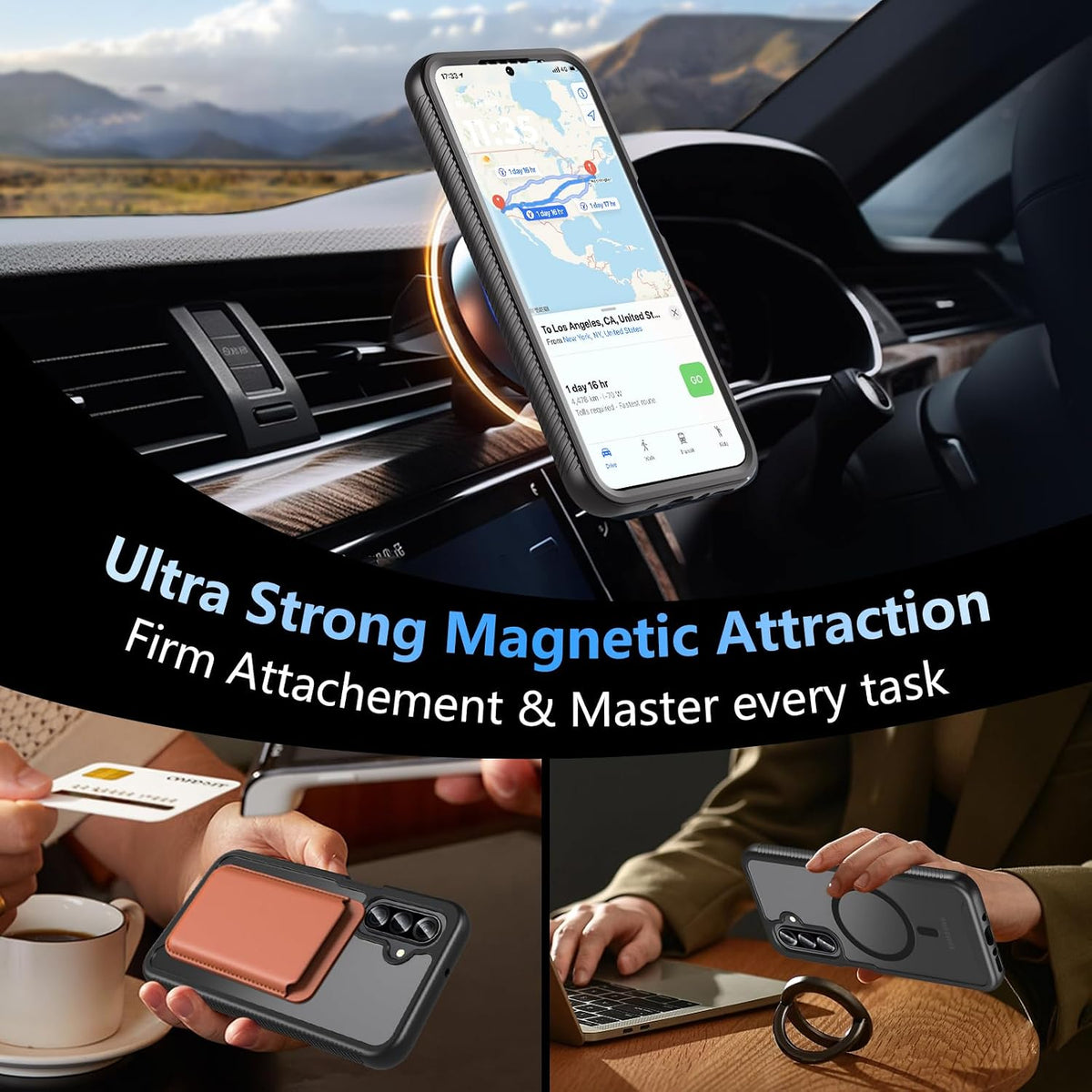 360 Magsafe Compatible Protection Case for Samsung Galaxy A26 5G