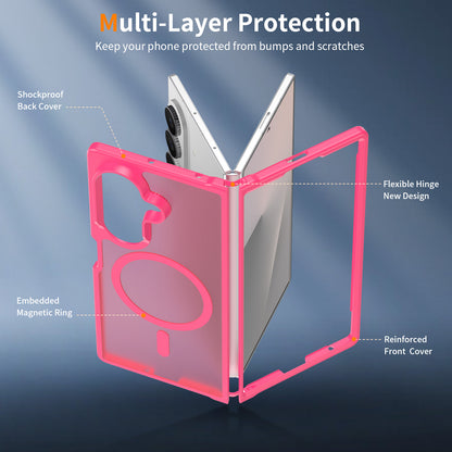 Magsafe Compatible Matte Case for Samsung Galaxy Z Fold 7