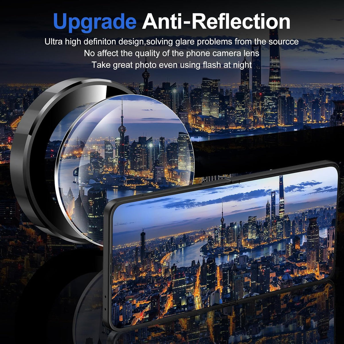 Camera Lens Protector Alloy Frame for Z Flip 7