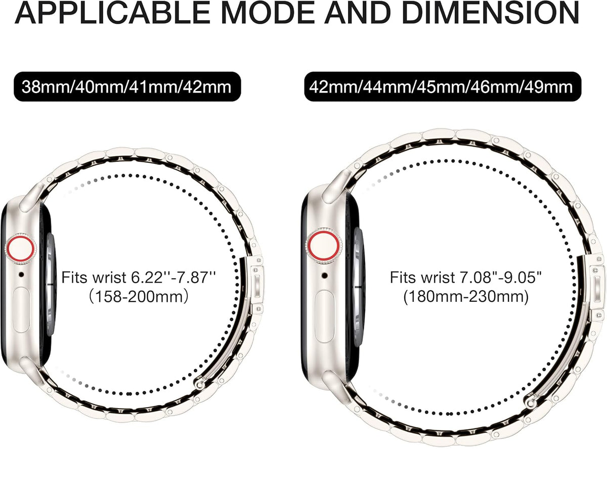 Metal Steel Strap for Apple Watch Series 12