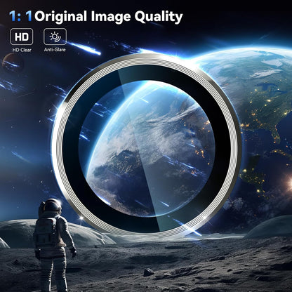 Camera Lens Protector Alloy Frame for iPhone 15 Pro