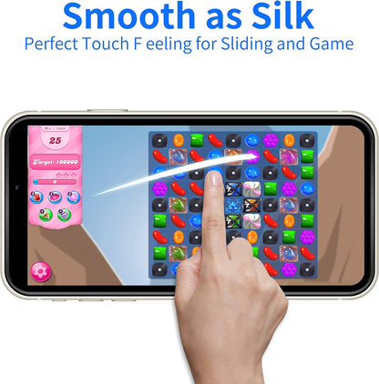 iPhone 12 Tempered Glass Screen Protector [2-Pack] with Easy Alignment Frame – Matte Anti-Glare, Premium by SwiftShield