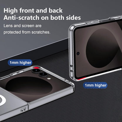 Clear Thin Magsafe Compatible Case for Samsung Galaxy Z Flip 8