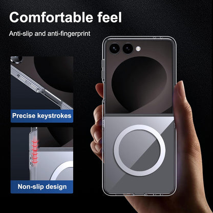 Clear Thin Magsafe Compatible Case for Samsung Galaxy Z Flip 8