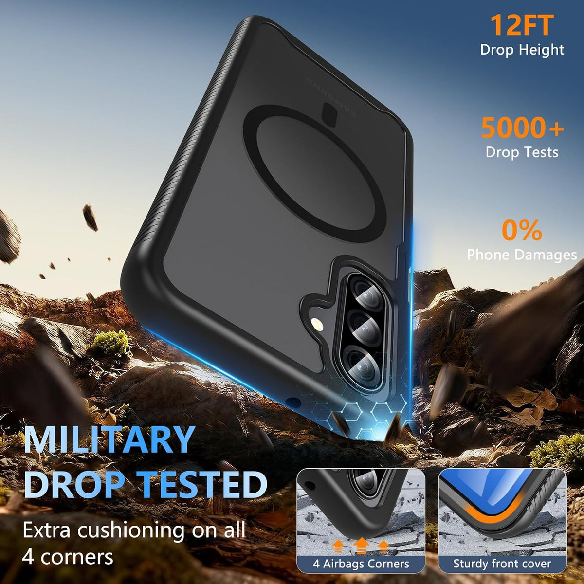 360 Magsafe Compatible Protection Case for Samsung Galaxy A26 5G