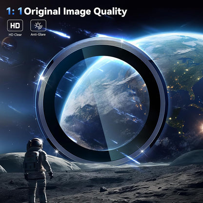 Camera Lens Protector Alloy Frame for iPhone 15 Pro