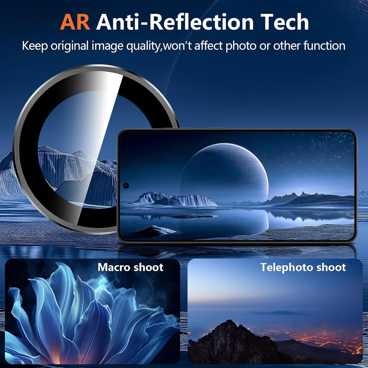 Camera Lens Protector Alloy Frame for Samsung Galaxy S25 Ultra