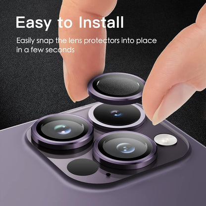 Camera Lens Protector Alloy Frame for iPhone 14 Pro