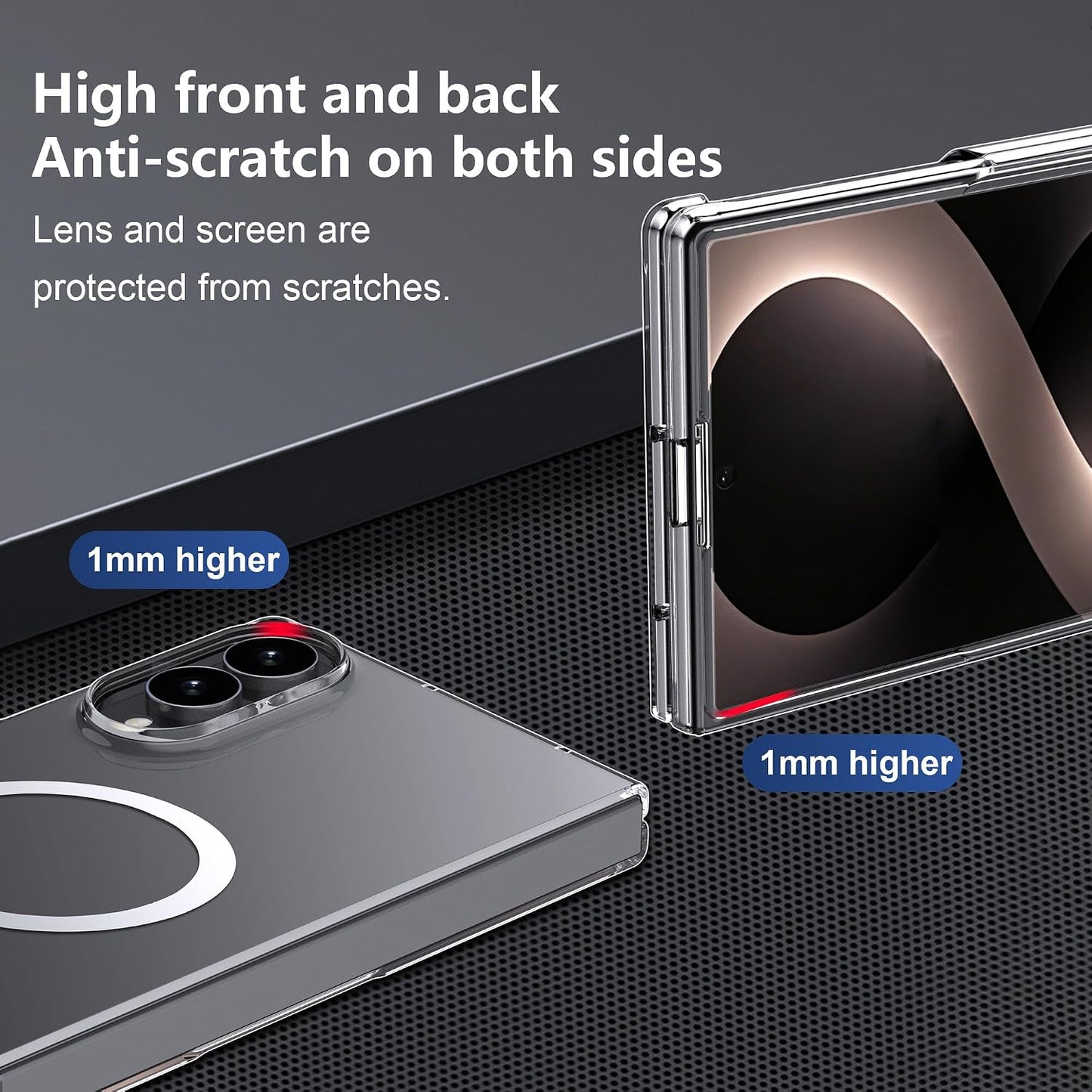 Clear Thin Magsafe Compatible Case for Samsung Galaxy Z Fold 8