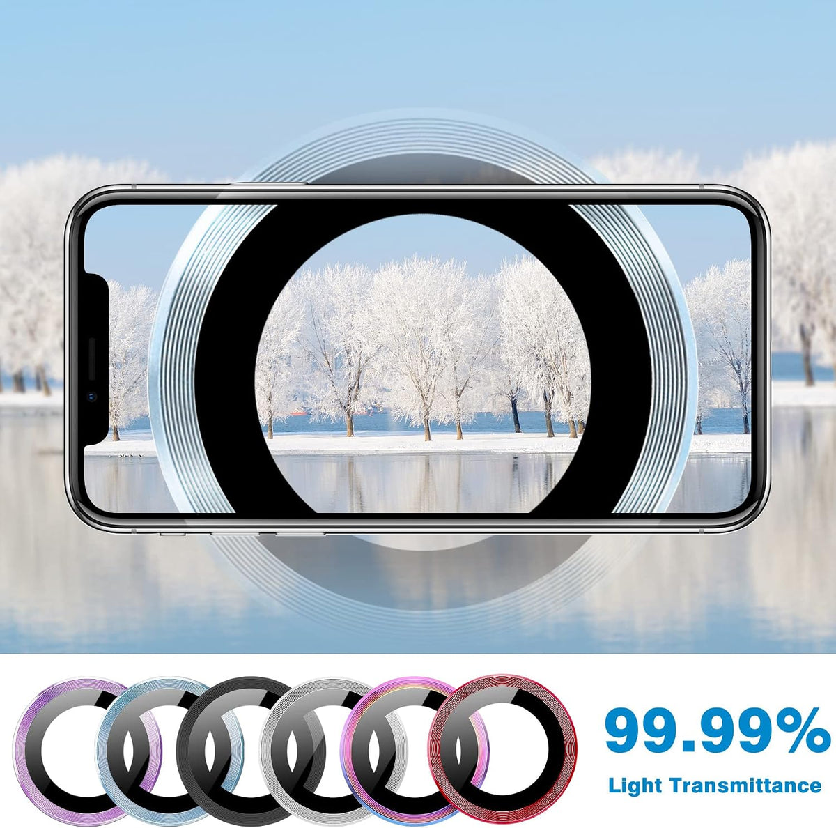 Camera Lens Protector Alloy Frame for iPhone 14
