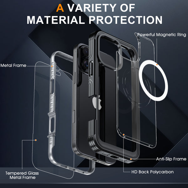 Heavy Duty 360 case for iPhone 16 Pro