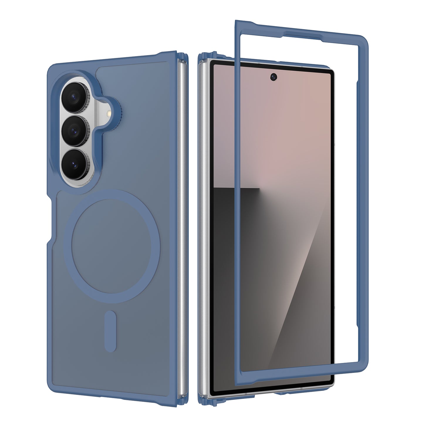 Magsafe Compatible Matte Case for Samsung Galaxy Z Fold 7